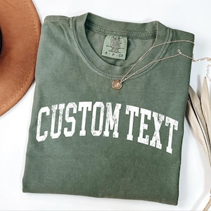 Custom Text Shirt, Custom Logo Shirt, Personalized Text Shirt, Your Photo Shirt, Custom Matching Shirt, Small Business Logo Shirt, Team Logo