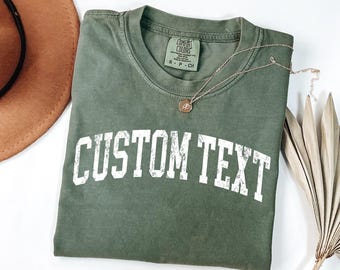 Custom Text Shirt, Custom Logo Shirt, Personalized Text Shirt, Your Photo Shirt, Custom Matching Shirt, Small Business Logo Shirt, Team Logo