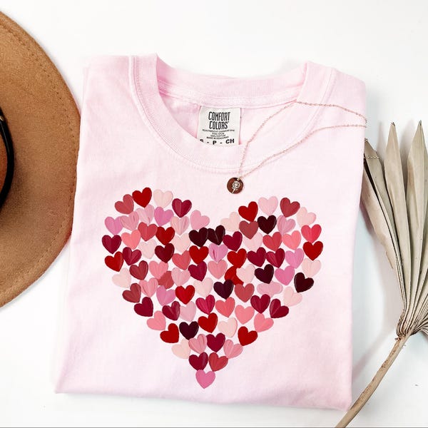 Camiseta de manga larga con corazón de San Valentín para mujer, atuendo XOXO