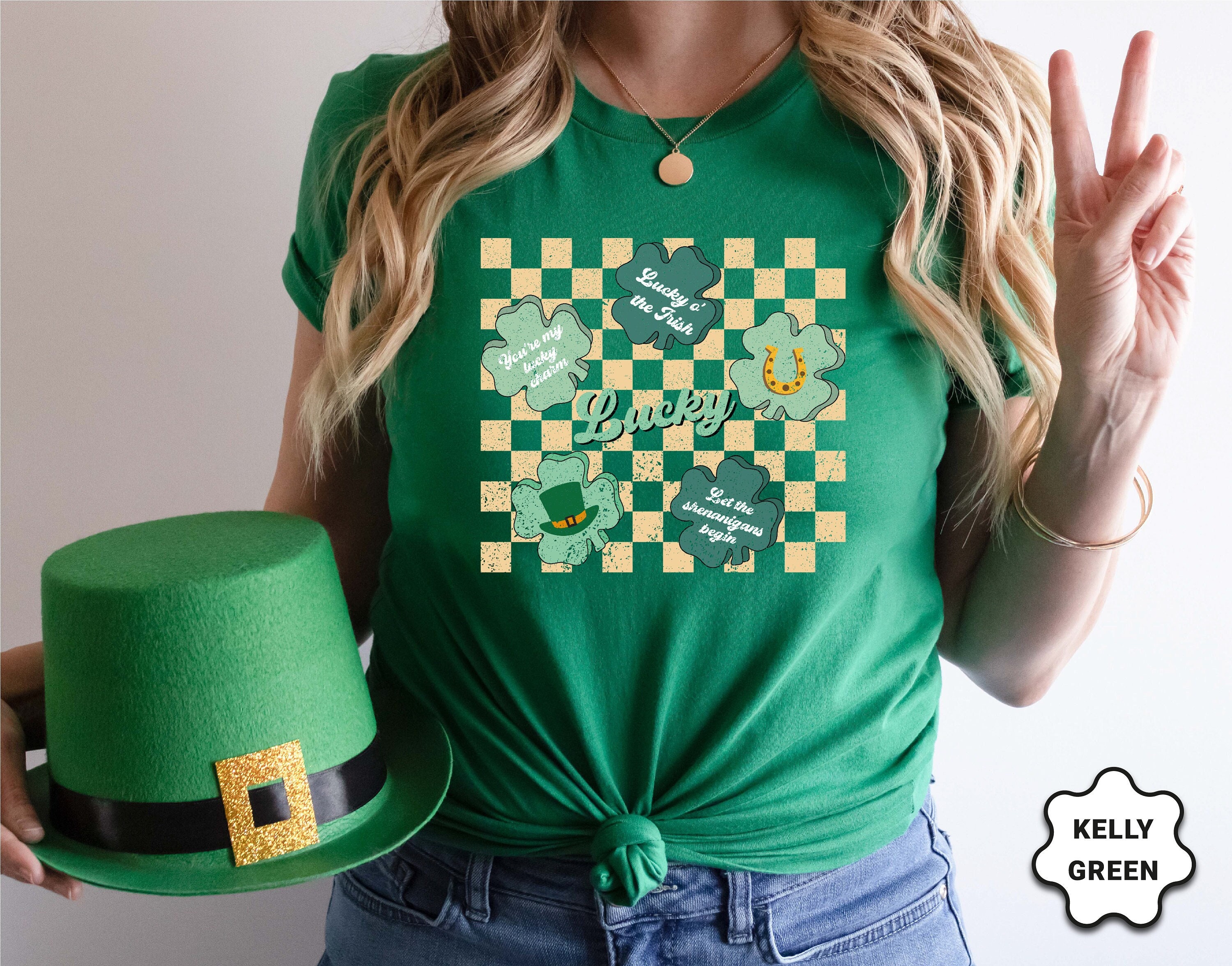 Discover Cute Retro St Patrick's Day Shirt