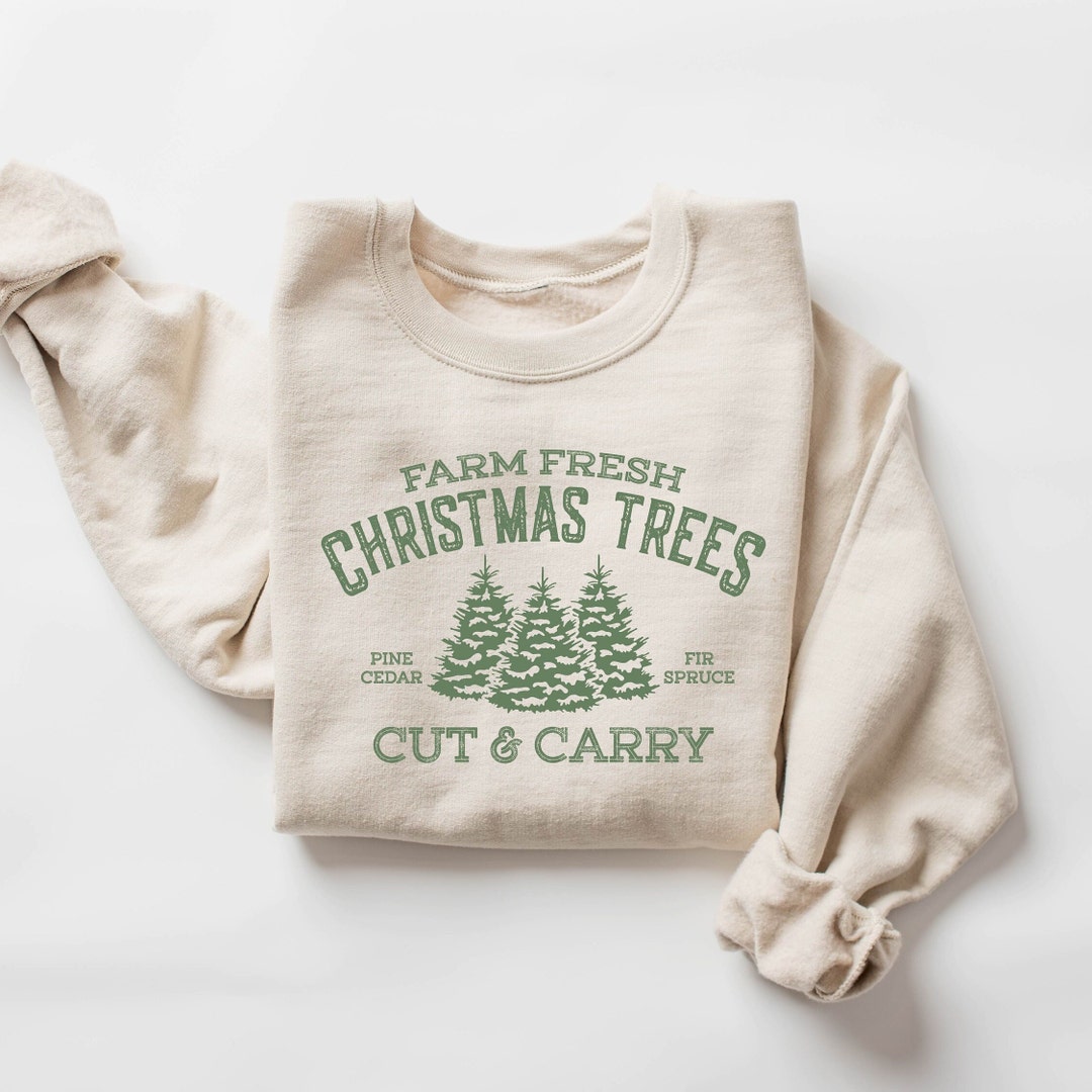 Mary Square Sarah Trees Christmas Sweatshirt main image 0