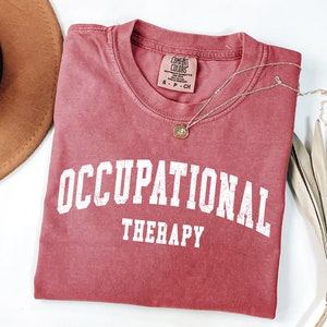 Retro Occupational Therapy Shirt, OT Shirt, Special Education Shirt, Cute Therapist Gift, Aesthetic Therapy Shirt, Sped Teacher Gift image 4