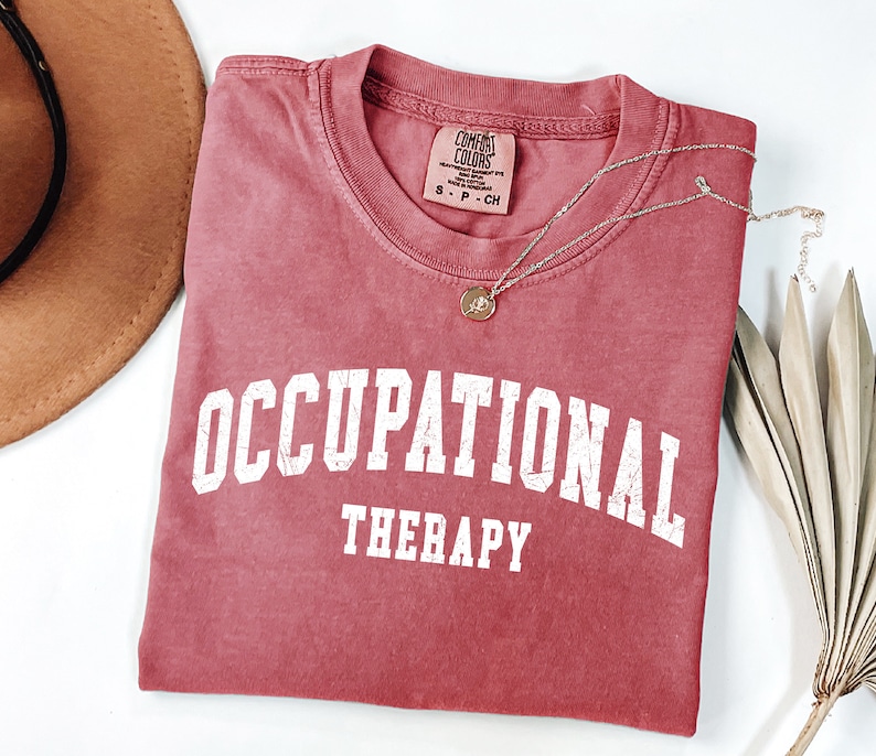 Retro Occupational Therapy Shirt, OT Shirt, Special Education Shirt, Cute Therapist Gift, Aesthetic Therapy Shirt, Sped Teacher Gift image 4