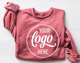 Custom Logo Sweatshirt, Personalized Logo Shirt, Your Photo Shirt, Custom Matching Shirt, Small Business Logo Shirt