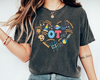 Occupational Therapy Shirt, Cute OT Shirt, Special Education Shirt, Funny Therapist Shirt, Autism Awareness Shirt, Sped Teacher Gift