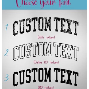 Custom Text Sweatshirt, Custom Logo Shirt, Personalized Text Shirt, Your Photo Shirt, Custom Matching Shirt, Small Business Logo Shirt immagine 2