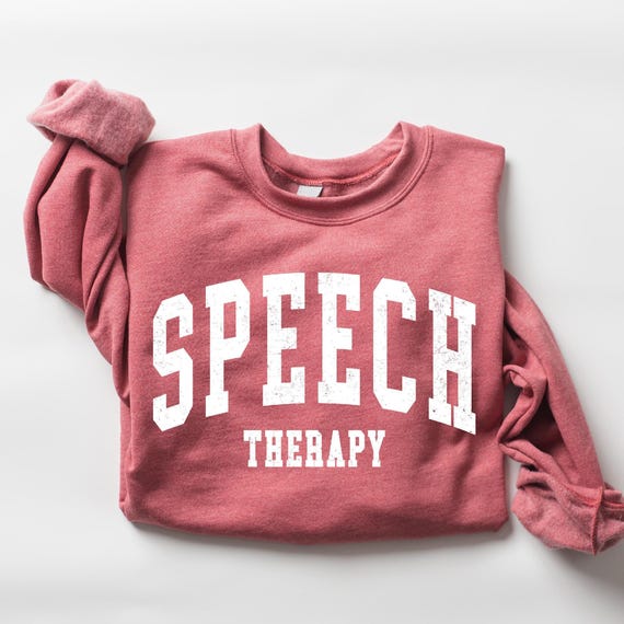 Retro Speech Therapy Sweatshirt, Special Education Shirt, Speech Therapist Shirt, Teacher Appreciation Gift, Sped Teacher, Aba Therapist