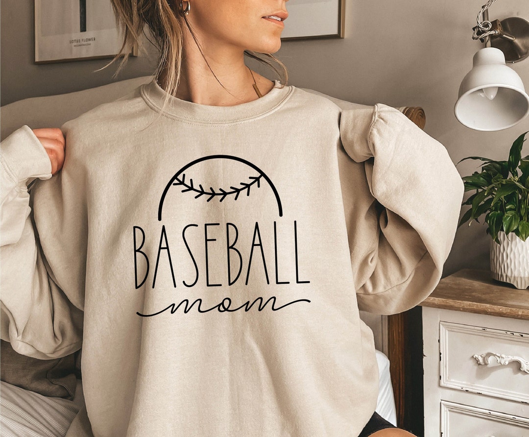 Baseball Mom Sweatshirt, Baseball Mama Sweatshirt, Baseball Shirt for