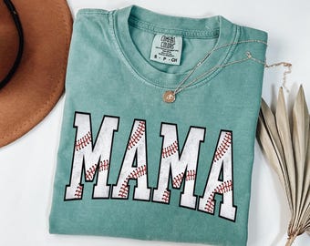 Cute Baseball Mama Shirt, Mothers day Gift For Baseball Mom, Gift For Baseball Lover Mom Shirt, Mothers Day Shirt, Baseball Season Mom Shirt
