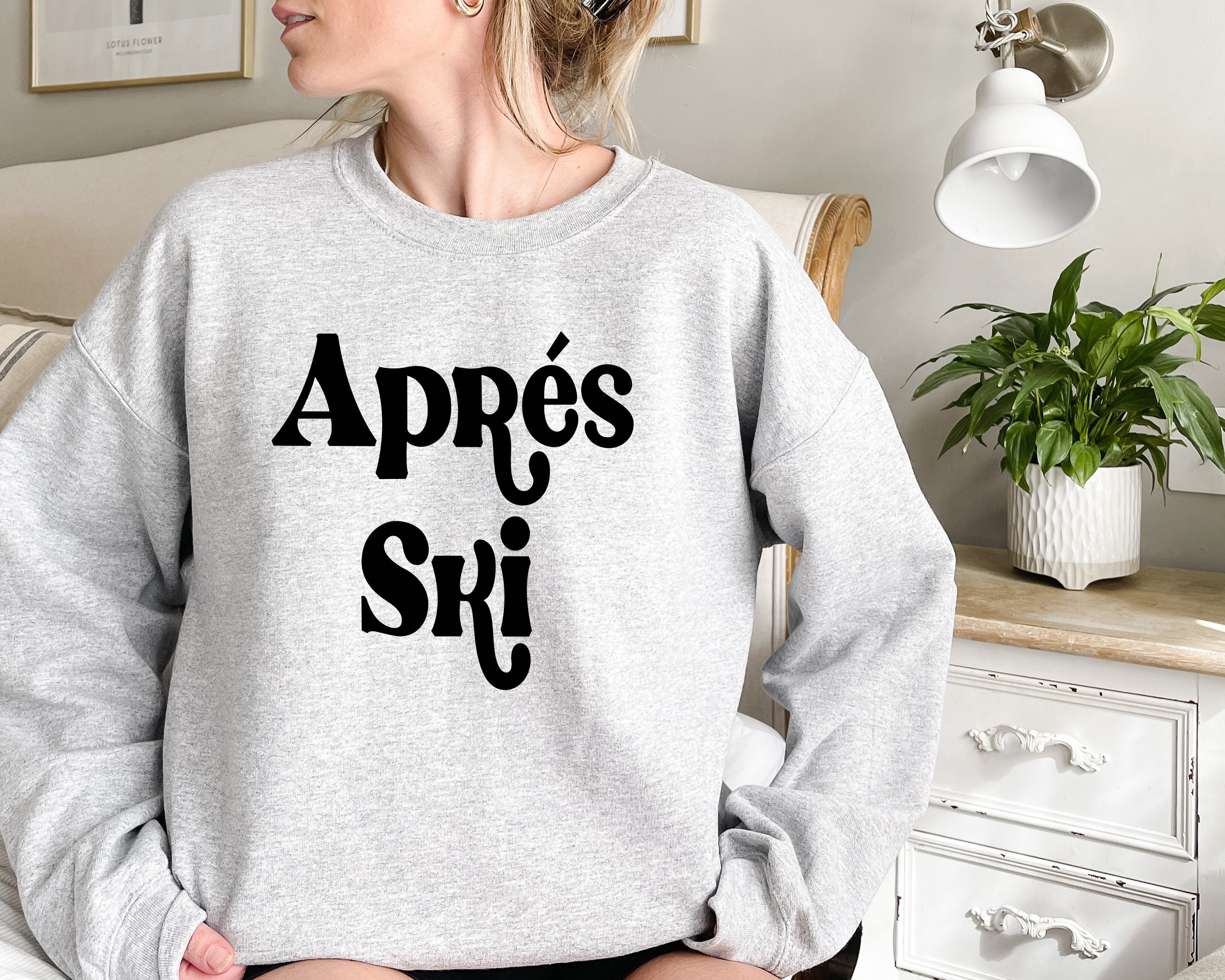 Apres Ski Sweatshirt - Etsy