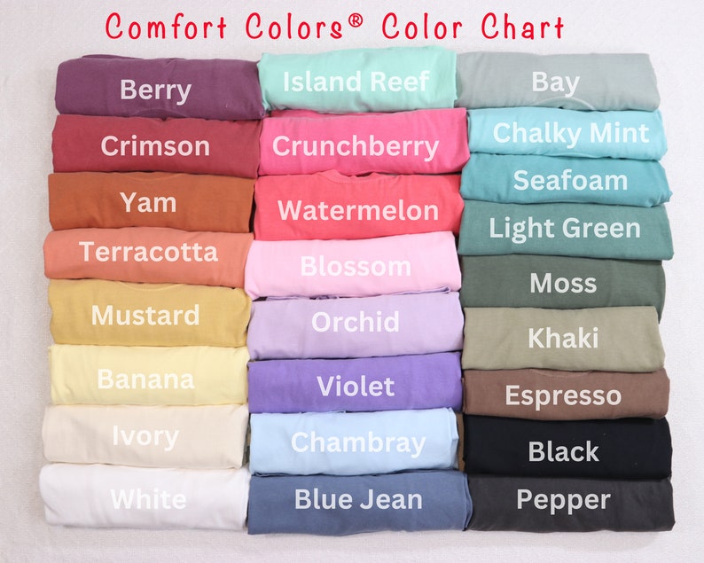 Comfort Colors®Custom Gifts For Mom and Dad, Cute Mama Shirt, Unique Dad Shirt, Christmas Gift for Parents, Mothers Day Gift, Matching Shirt image 2