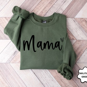 Cute Mama Sweatshirt, Mothers Day Gift, Grandma Sweatshirt, Nana Shirt, Gift For Mother, Mama Crewneck, New Mom Shirt, Grammy Shirt