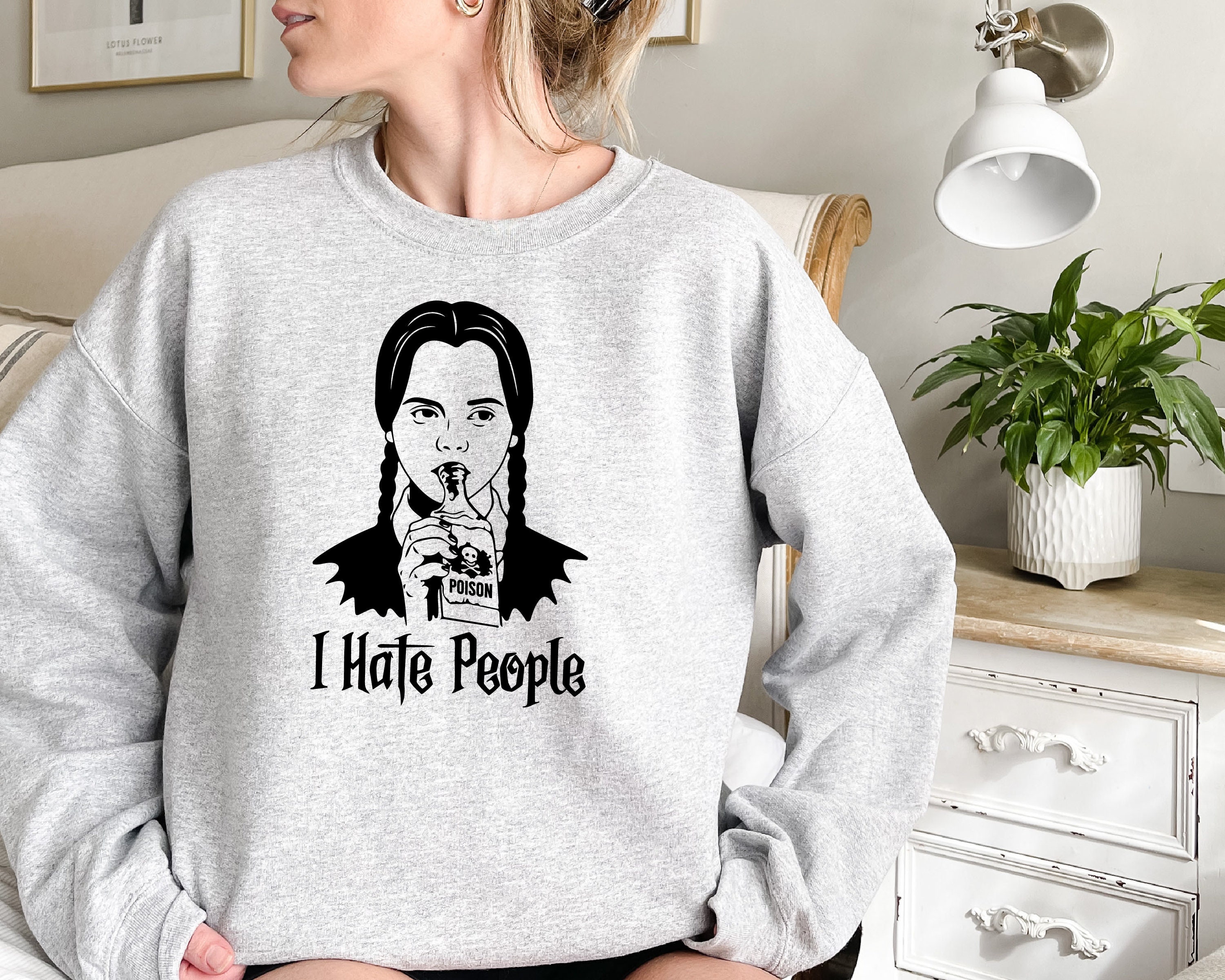 Hate People Hoodie - Etsy