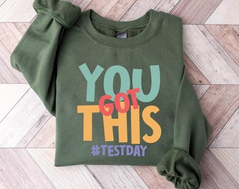 Testing Teacher Sweatshirt, Test Day Teacher Shirt, State Testing Day Shirt, Testing Team Teacher Shirt, Testing Coordinator Shirt