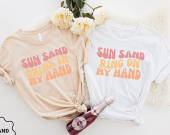 Beach Bachelorette Party Shirts, Bride Shirt, Bachelorette Gifts, Bridesmaid Shirt, Bridal Party Shirt, Bridal Shower, Wedding Gifts