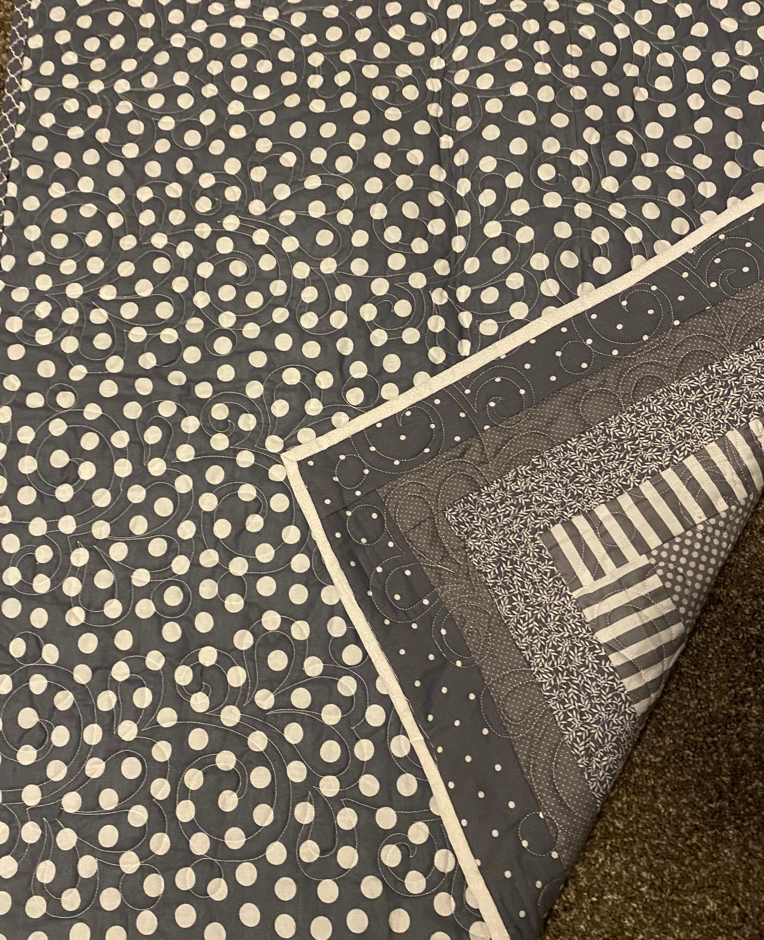 Grey and white soft baby toddler girl boy nursery blanket Etsy