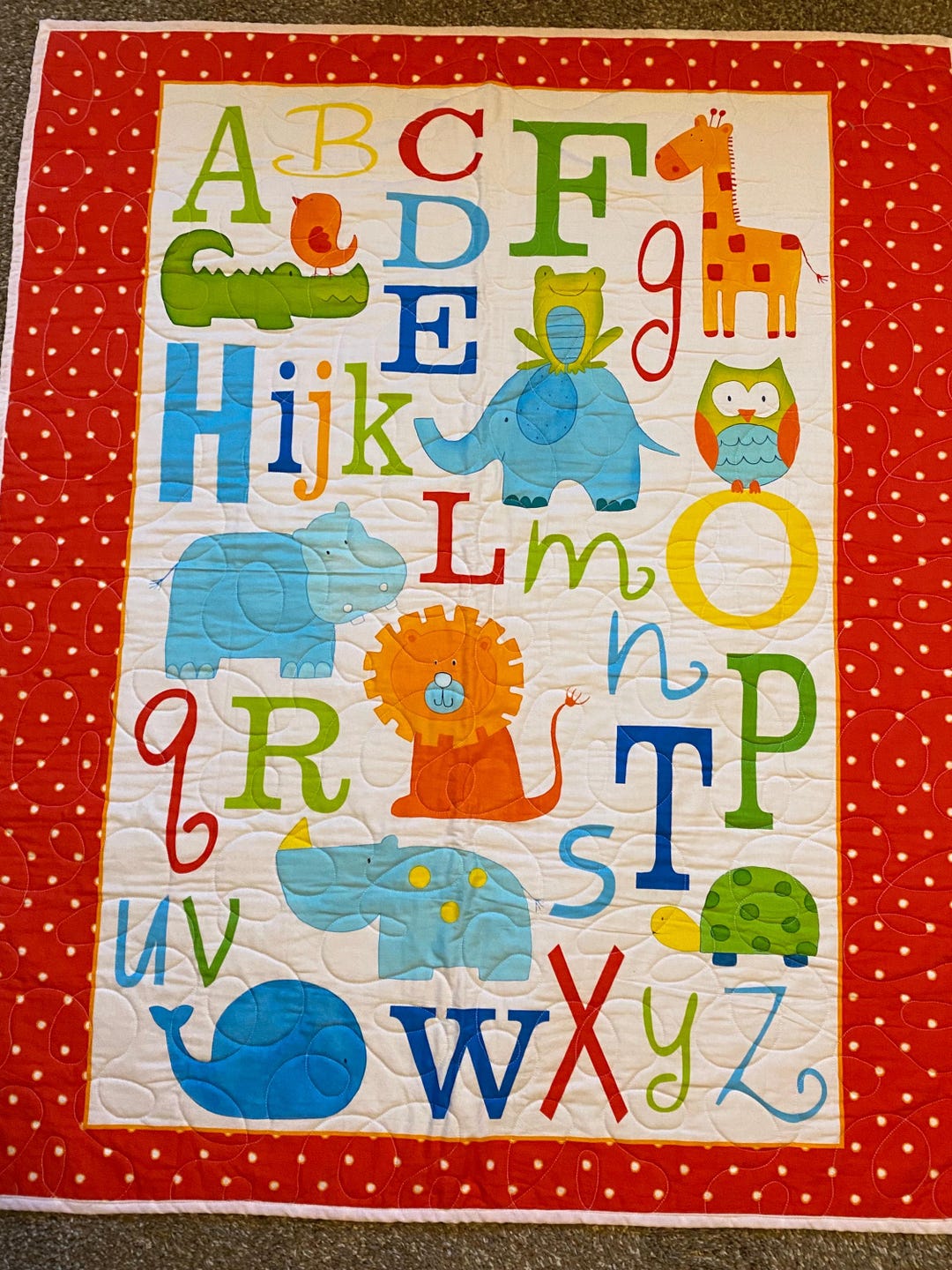 ABC QUILT (#0002) - Etsy