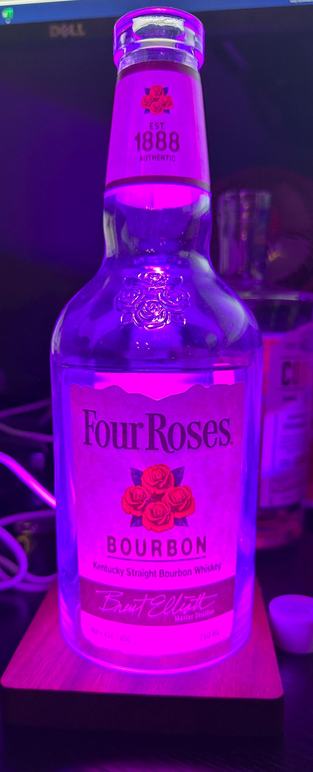 Four Roses Bar Four Roses Bar Light! Changes Colors! See Photo! - Etsy