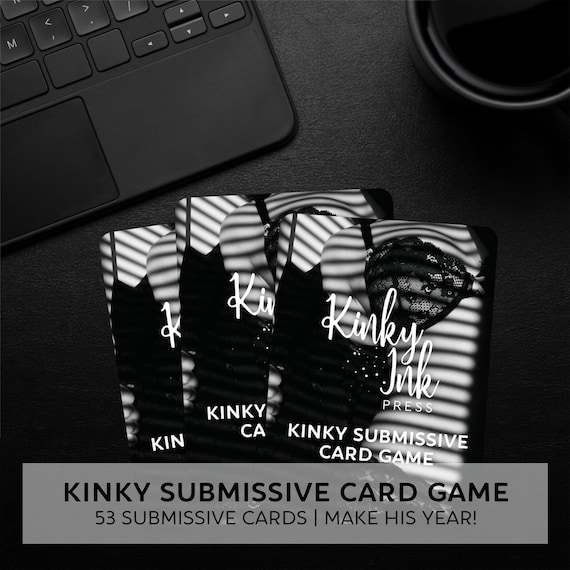 Kinky Edition / Submissive Card Game / BDSM