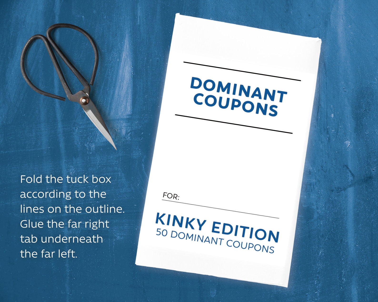 Kinky Edition / Dominant Coupons / Printable / BDSM / Great | Etsy
