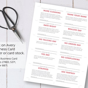 Printable Domestic Discipline Edition / Submissive Coupons / BDSM ...