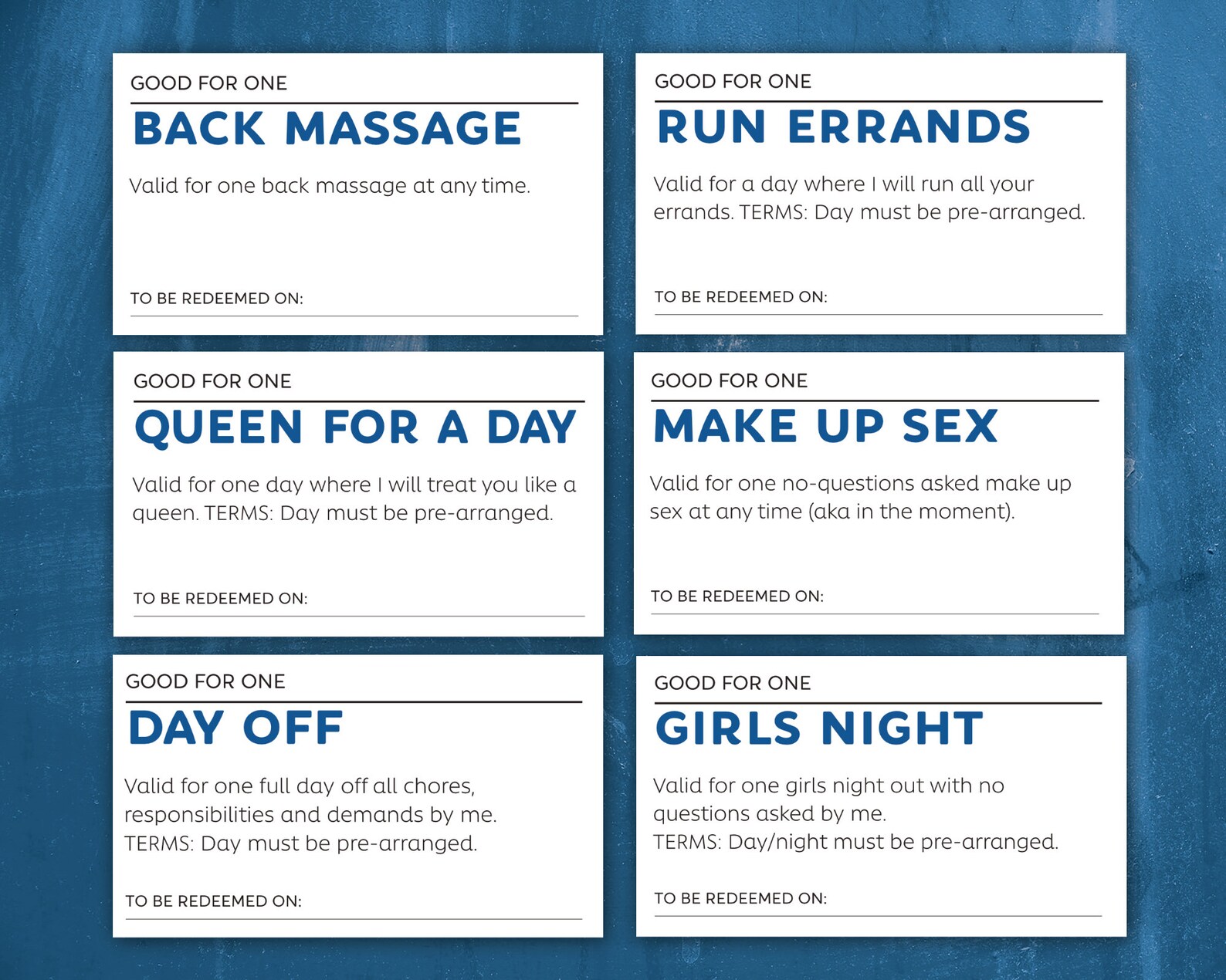 Kinky Edition / Dominant Coupons / Printable / BDSM / Great | Etsy