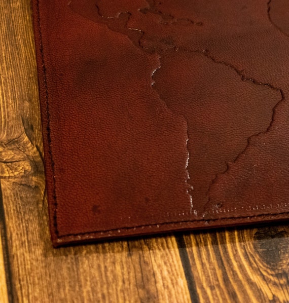 Leather Tablet holder- Stylish, Unique, handmade - image 1