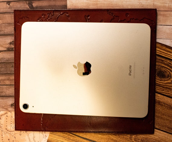 Leather Tablet holder- Stylish, Unique, handmade - image 2