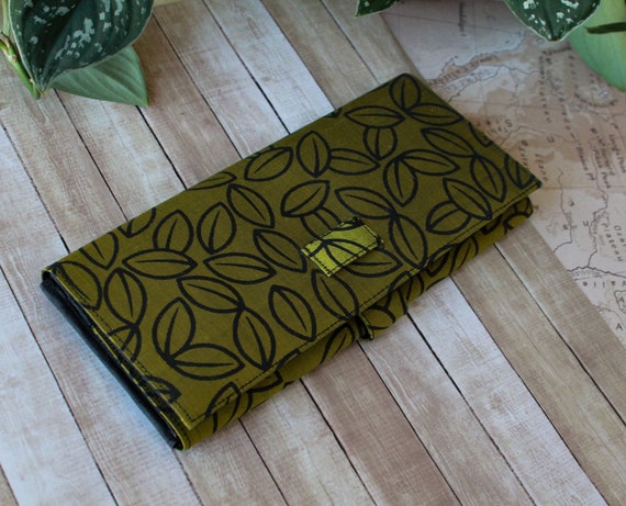 Handmade Silk Floral Wallet - image 3