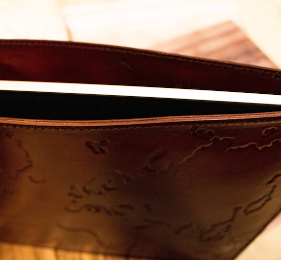 Leather Tablet holder- Stylish, Unique, handmade - image 9