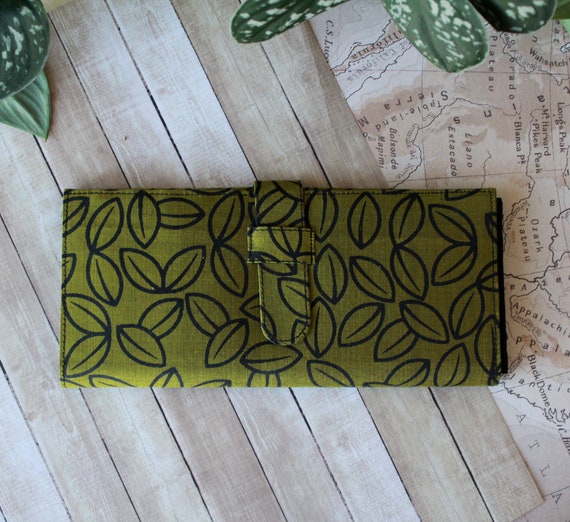 Handmade Silk Floral Wallet - image 5