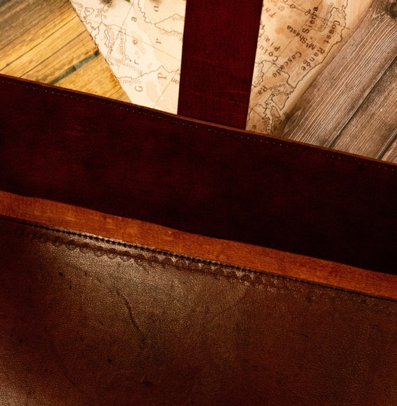 Leather Tablet holder- Stylish, Unique, handmade - image 10