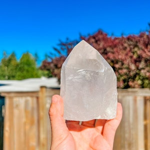 Clear Quartz Point (You Choose)
