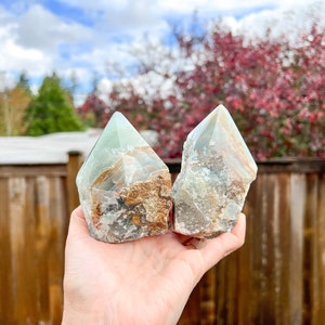 Blue Onyx Cut Base Point (you Choose) - Etsy