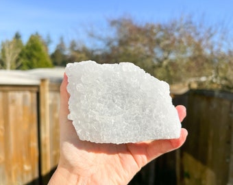 Cristal crudo de ágata de encaje azul, geoda de ágata de encaje azul
