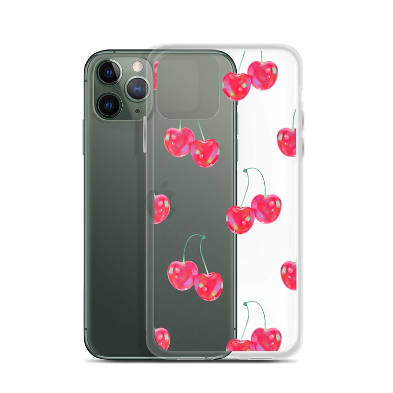 Cherries iPhone Case | Aesthetic Fruit | BPA FREE | iPhone 14 Pro Max | Trendy iPhone Case | Cherries | Cherry Blossom