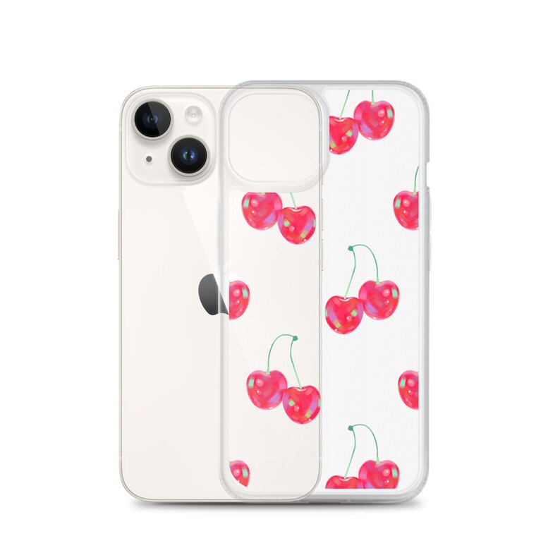 Cherries iPhone Case | Aesthetic Fruit | BPA FREE | iPhone 14 Pro Max | Trendy iPhone Case | Cherries | Cherry Blossom