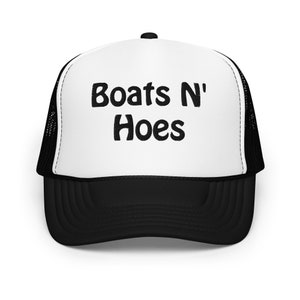 boats n&#39; hoes trucker hat funny trucker hat boating hat