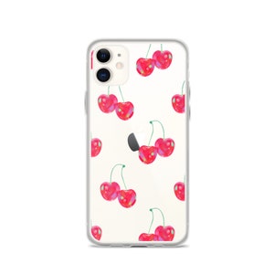 Cherries iPhone Case | Aesthetic Fruit | BPA FREE | iPhone 14 Pro Max | Trendy iPhone Case | Cherries | Cherry Blossom