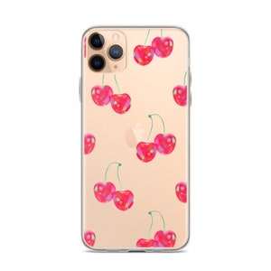 Cherries iPhone Case | Aesthetic Fruit | BPA FREE | iPhone 14 Pro Max | Trendy iPhone Case | Cherries | Cherry Blossom