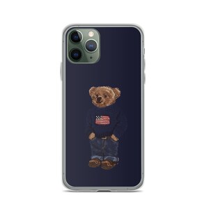 Teddy Bear Knit iPhone 15 Case