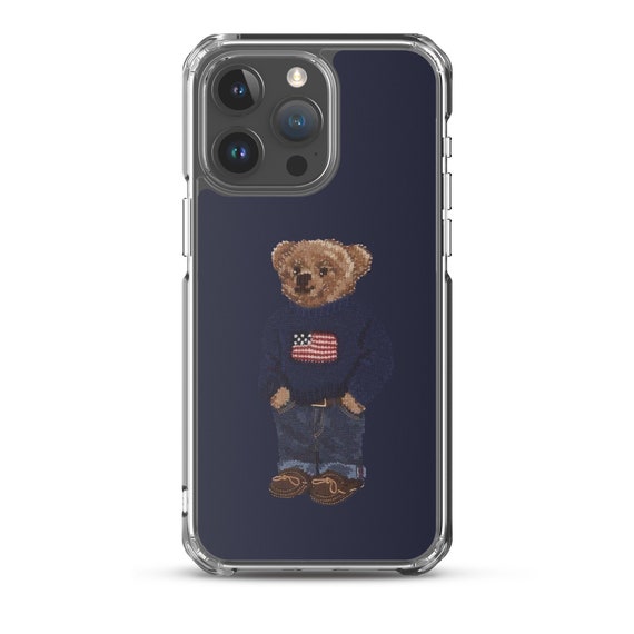 Teddy Bear Knit iPhone 15 Case