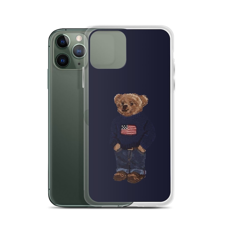 Teddy Bear Knit iPhone 15 Case