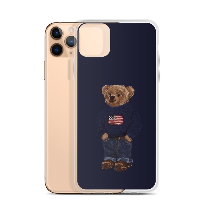 Teddy Bear Knit iPhone 15 Case