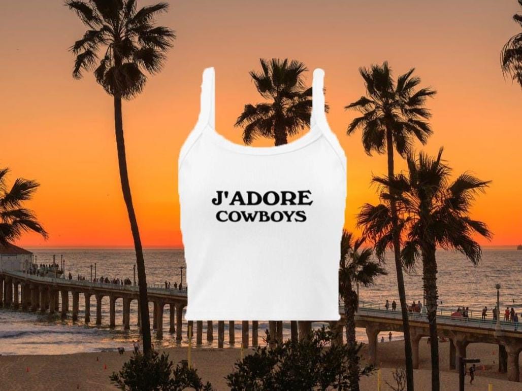 J Adore Dior Tank - Etsy