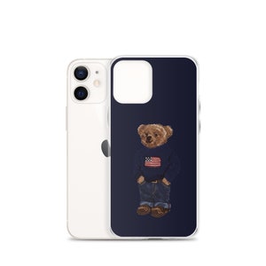 Teddy Bear Knit iPhone 15 Case