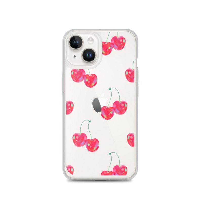 Cherries iPhone Case | Aesthetic Fruit | BPA FREE | iPhone 14 Pro Max | Trendy iPhone Case | Cherries | Cherry Blossom