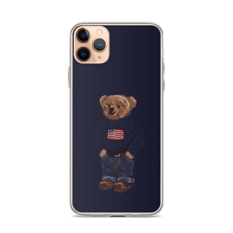 Teddy Bear Knit iPhone 15 Case
