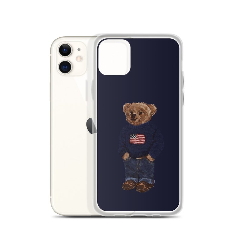 Teddy Bear Knit iPhone 15 Case
