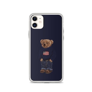 Teddy Bear Knit iPhone 15 Case